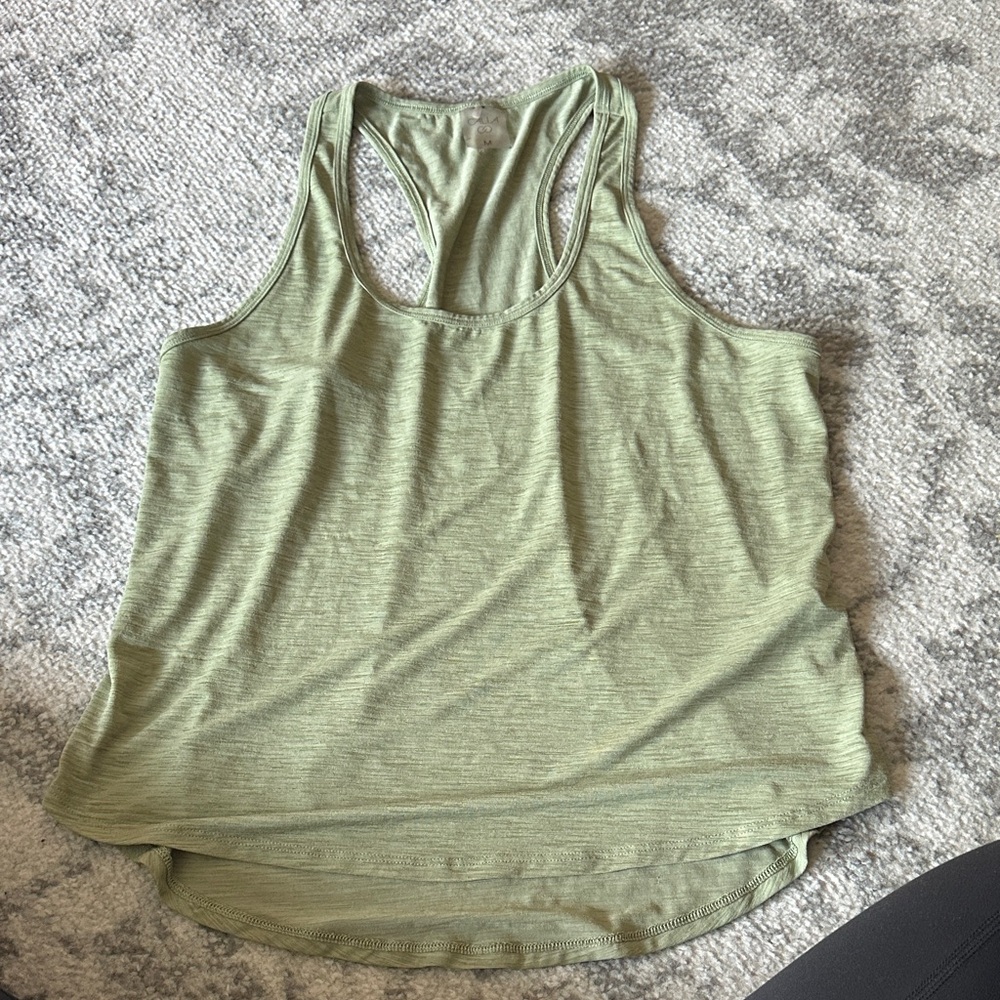 CALIA by Carrie Underwood Sage Green Tank Top